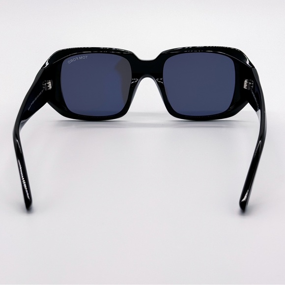 NEW TOM FORD TF1035N ECO 01A WOMEN SUNGLASSES RYDER-02 FT1035N/S BLACK GREY - Picture 6 of 10